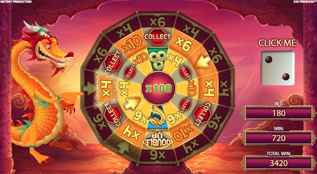 Бонусна гра в онлайн автоматі Koi Princess